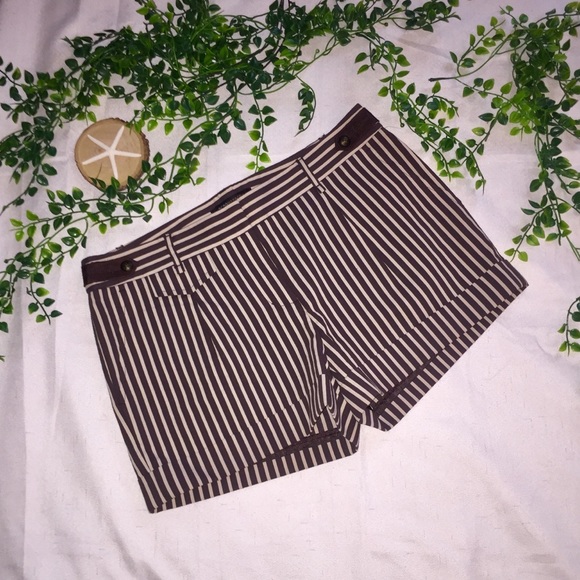 BCBGMaxAzria Pants - BCBGMaxAzria Striped Shorts